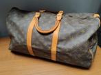 Louis Vuitton Keepall 50 - old model, Enlèvement ou Envoi, 35 à 55 cm, Brun, Utilisé