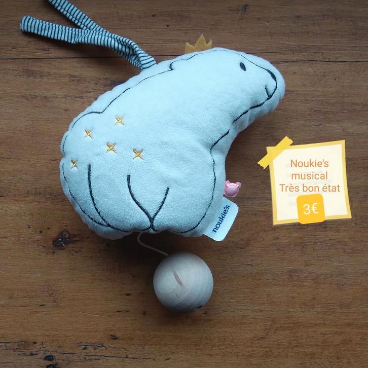 Noukie's Ours Sam musical, Kinderen en Baby's, Speelgoed | Knuffels en Pluche, Zo goed als nieuw, Ophalen