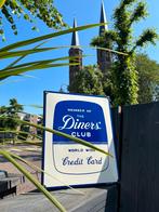 Diner’s Club Emaille Reclamebord, Verzamelen, Merken en Reclamevoorwerpen, Ophalen, Gebruikt, Reclamebord