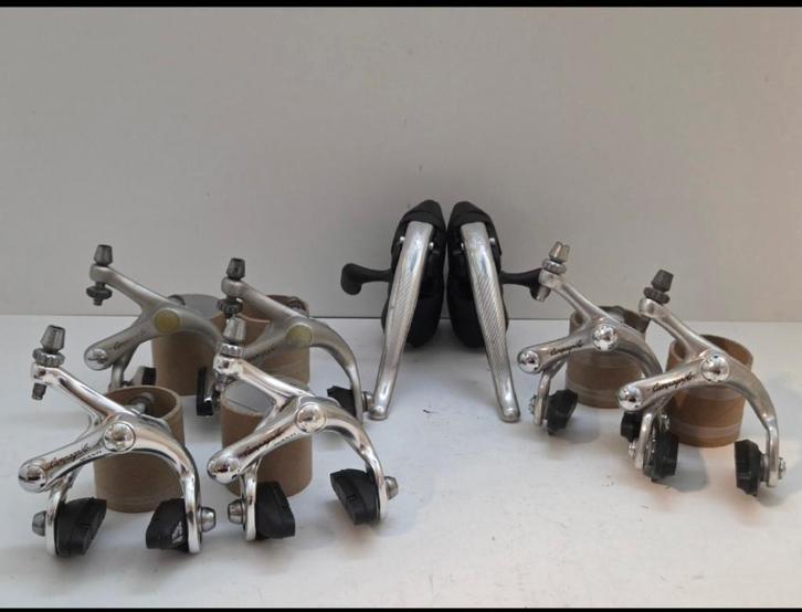 Campagnolo Avanti Ergopower 2x8 vitesses & freins Avanti, Sports & Fitness, Cyclisme, Utilisé, Autres types, Enlèvement ou Envoi