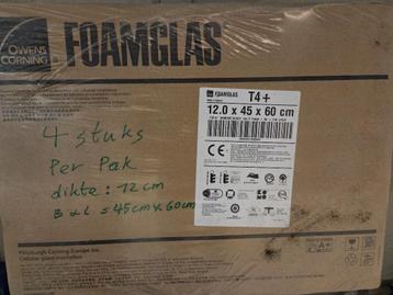 Foamglas isolatie T4+,12cm dik, L:60cm, B:45cm, Neuf, Isolation de sol, 8 à 12 cm, Enlèvement
