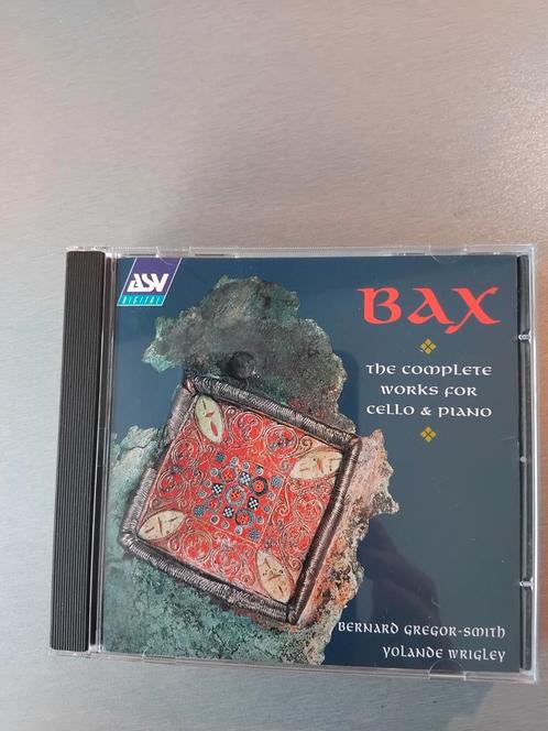 Cd. Bax. Complete Works for Cello and Piano. (ASV)., Cd's en Dvd's, Cd's | Klassiek, Zo goed als nieuw, Ophalen of Verzenden