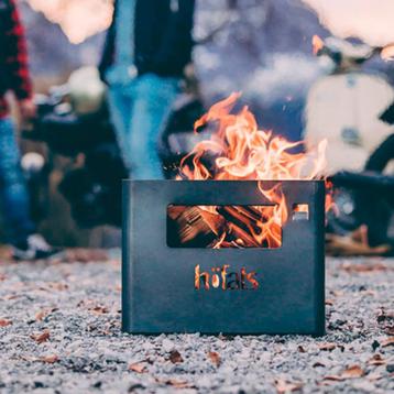 Nieuwe Hofats Höfats Beer Box Vuurkorf BBQ Vuur Schaal Staal beschikbaar voor biedingen