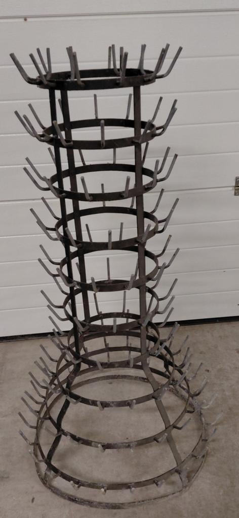 Flessendroogrek, Ophalen