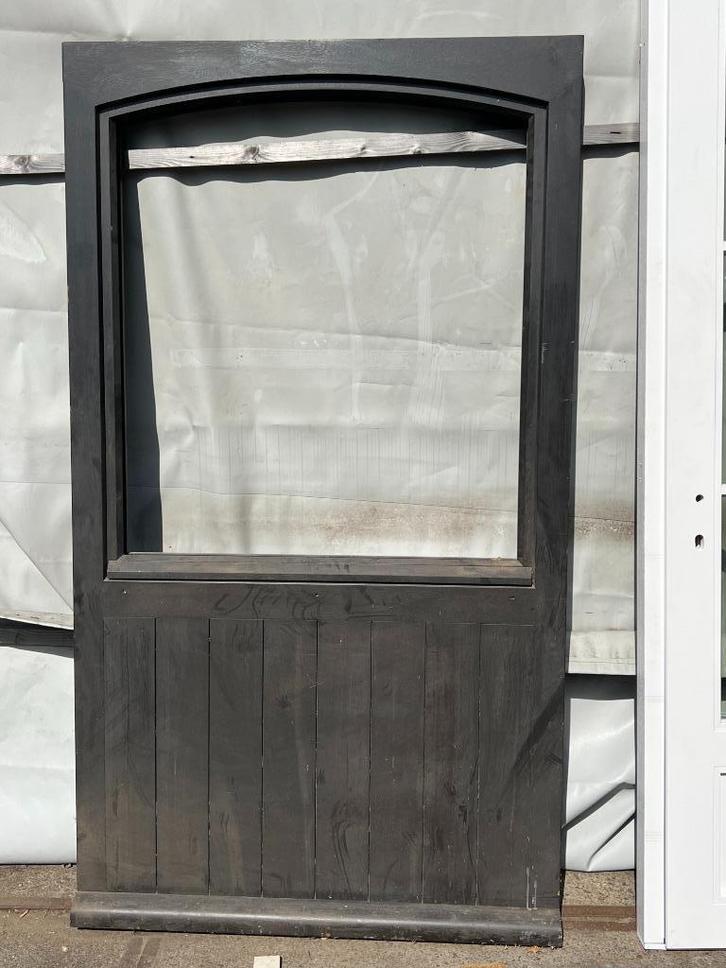 Zwart Houten Raam, Doe-het-zelf en Bouw, Glas en Ramen, Zo goed als nieuw, Gevelraam of Ruit, 160 cm of meer, 80 tot 120 cm, Ophalen