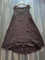Didi jurk, dubbele stof, M/L, Kleding | Dames, Jurken, Maat 38/40 (M), Bruin, Didi, Ophalen of Verzenden