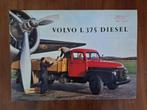 Volvo L375 Diesel Brochure - 1957, Livres, Autos | Brochures & Magazines, Volvo, Utilisé, Enlèvement ou Envoi