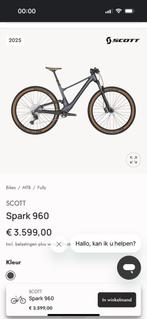 Scott Spark Fully 960 xl black, Fietsen en Brommers, Nieuw, Ophalen, Overige merken, Heren