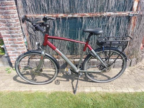 Elektrische fiets merk Popal, Fietsen en Brommers, Elektrische fietsen, Zo goed als nieuw, Overige merken, 55 tot 59 cm, 50 km per accu of meer