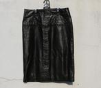 Prachtige 38S rok van echt leer, Kleding | Dames, Rokken, Maat 38/40 (M), ASOS, Zwart, Ophalen of Verzenden