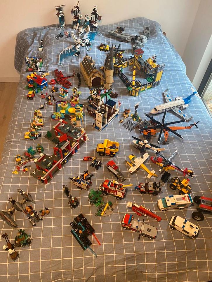 Groot lot lego city, Harry Potter, Chima, piraten, …, Kinderen en Baby's, Speelgoed | Duplo en Lego, Gebruikt, Lego, Complete set