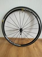 Mavic Aksium voorwiel met Mavic Yksion Elite, Racefiets, Gebruikt, Ophalen of Verzenden, Wiel