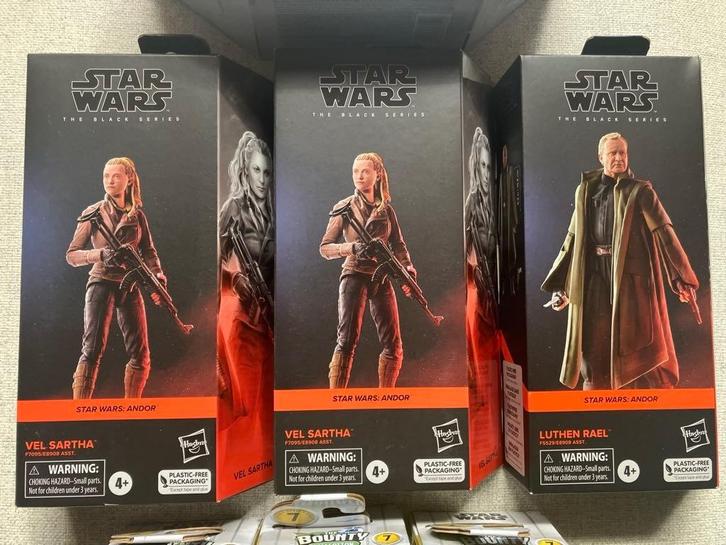 Starwars - Figurines Andor The black series Hasbro NEUF, Verzamelen, Star Wars, Nieuw, Actiefiguurtje, Ophalen of Verzenden
