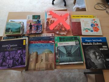 Vinyl jaren '50 - '60 (NM of VG+): negro spirituals, klassie beschikbaar voor biedingen