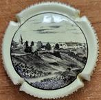 Capsule Champagne HAUTVILLERS crème & noir nr.41, Verzamelen, Wijnen, Ophalen of Verzenden, Nieuw, Frankrijk, Champagne