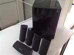 Actieve subwoofer harman/ kardon met surround speakers, Overige merken, Subwoofer, Ophalen of Verzenden, Zo goed als nieuw