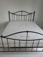 Bed 160, Huis en Inrichting, Slaapkamer | Bedden, Ophalen, Gebruikt, Zwart, Tweepersoons