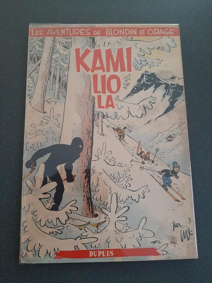 Blondin et Cirage :  Kamiliola EO 1954, Boeken, Stripverhalen, Zo goed als nieuw, Ophalen of Verzenden