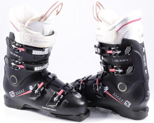 40,5 41 EU dames skischoenen SALOMON X MAX 100 SPORT W, Sport en Fitness, Skiën en Langlaufen, Gebruikt, Schoenen, Ski, Salomon