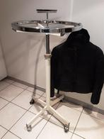 Rond kledingrek stevig,verstelbaar , wieltjes ,Chrome, Kleding | Dames, Kledingrekken, Ophalen, Zo goed als nieuw