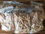 Houtdeuvels 12x50mm 5€/100st. Beukenhout, Ophalen of Verzenden