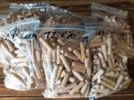 Chevilles bois 12x50mm 5€/100pcs. Bois de hêtre, Enlèvement ou Envoi