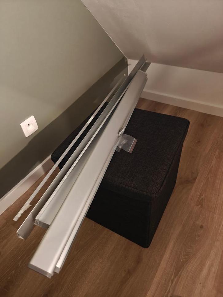 VidaXL SK08 Velux Vervanging Rolgordijn Grijs, Huis en Inrichting, Stoffering | Gordijnen en Lamellen, Zo goed als nieuw, 100 tot 150 cm