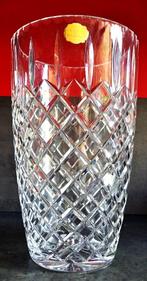 grand vase en cristal de Bohême 30cm, Enlèvement ou Envoi