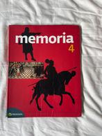Memoria 4, Boeken, Ophalen of Verzenden, Gelezen