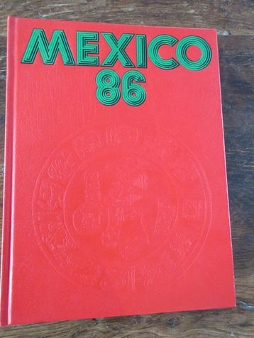 Boek MEXICO 86 voetbal Mexico 1986  beschikbaar voor biedingen