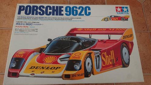 Maquette tamiya Porsche 962c, Hobby & Loisirs créatifs, Modélisme | Voitures & Véhicules, Neuf, Voiture, Plus grand que 1:32, Tamiya