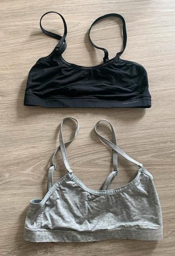 2 eerste bh’tjes van calvin klein maat s beschikbaar voor biedingen