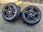 Originele 18 inch Mercedes AMG velgen, Auto-onderdelen, Banden en Velgen, Ophalen, 18 inch, Gebruikt, Banden en Velgen