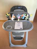 Kinderstoel van Chicco, Polly Magic Relax graphite,als nieuw, Kinderen en Baby's, Kinderstoelen, Ophalen, Zo goed als nieuw, Meegroeistoel