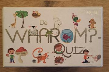De Waarom? Quiz 6-8 jaar beschikbaar voor biedingen