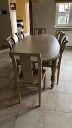 Tafel met 6 stoelen, Huis en Inrichting, Ophalen