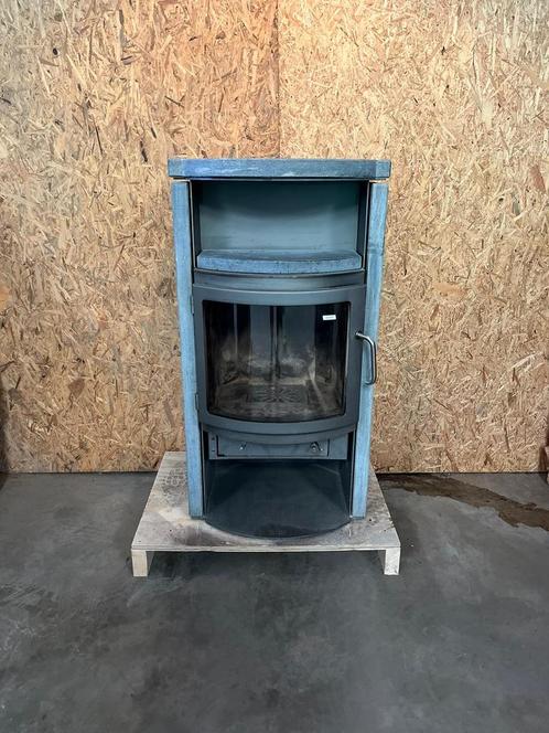 24150 Speksteenkachel Rais atlas 8kw🔥, Huis en Inrichting, Kachels, Gebruikt, Vrijstaand, Houtkachel, Hout, Ophalen