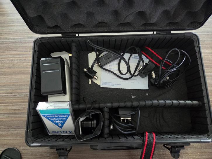 Vintage Sony Handycam CCD-F500E, Audio, Tv en Foto, Videocamera's Digitaal, Gebruikt, Band, Disc of Geheugen, Sony, Ophalen