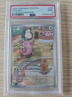 Chansey #187 Pokémon kaart PSA 9, Ophalen of Verzenden, Zo goed als nieuw, Losse kaart, Foil