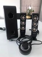 Creative pc speakers met Bas speaker, Computers en Software, Pc speakers, Ophalen, Gebruikt
