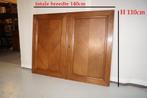 Lot de 2 grandes portes d'armoire Louis Philippe chêne lourd, Antiquités & Art, Enlèvement