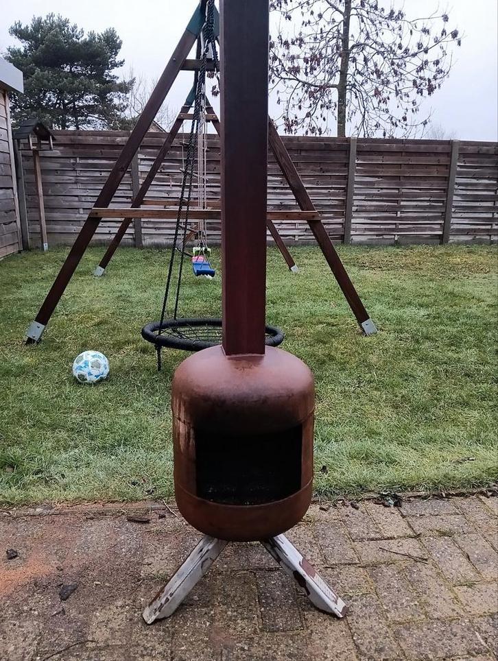 Buiten kachel op maat gemaakt, Tuin en Terras, Vuurkorven, Ophalen