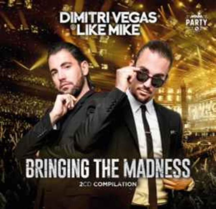 Dimitri Vegas & Like Mike - Bringing The Madness (2xCD, Comp, Cd's en Dvd's, Cd's | Dance en House, Gebruikt, Overige genres, Ophalen of Verzenden