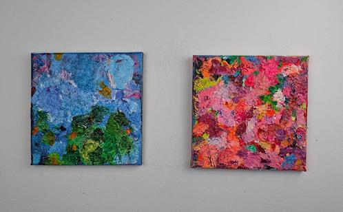 Playful (N1+N2), Antiek en Kunst, Kunst | Schilderijen | Abstract, Ophalen of Verzenden