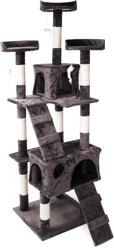 Krabpaal | kattentoren | kattenhuis | speelhuis | Nieuw, Dieren en Toebehoren, Krabmeubelen, Nieuw, Krabpaal, Verzenden