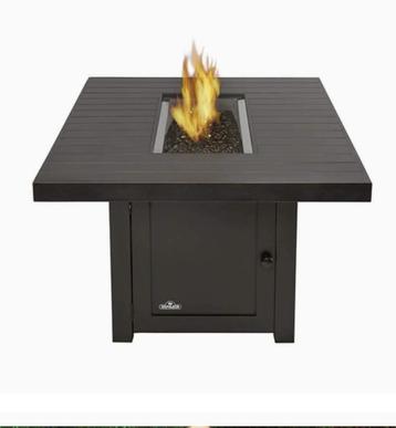 Brasero table base Napoleon, Enlèvement, Rectangulaire, Aluminium