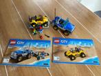 Lego City 60082 Dune Buggy Trailer, Ophalen of Verzenden, Zo goed als nieuw, Complete set, Lego