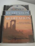 3 CD Méditation mélodies classiques pour une relaxation pais, Enlèvement ou Envoi