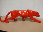 Design Jaguar red jaguar, Tuin en Terras, Tuinbeelden, Dierenbeeld, Kunststof, Nieuw, Ophalen of Verzenden