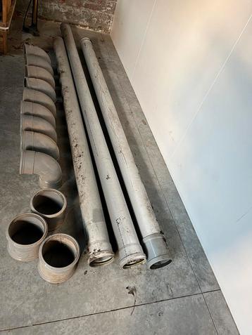 Riolering buizen en koppelingen, Doe-het-zelf en Bouw, Ophalen, PVC